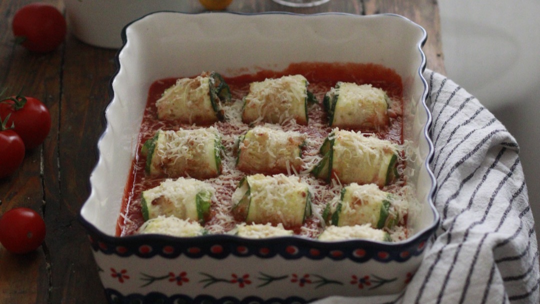 ZAPEČENE TIKVICE S MAOZZARELLOM (VIDEO)